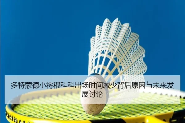 多特蒙德小将穆科科出场时间减少背后原因与未来发展讨论